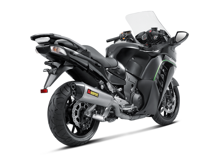 Akrapovic Slip-On Exhaust Kawasaki Concours 14 2008-2017