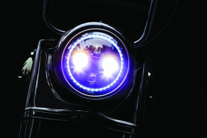 Kuryakyn Orbit Prism 7inch LED Headlight V2