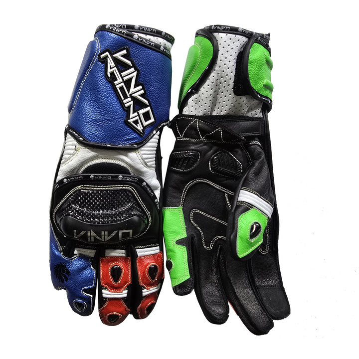 Custom Leather Race Gloves