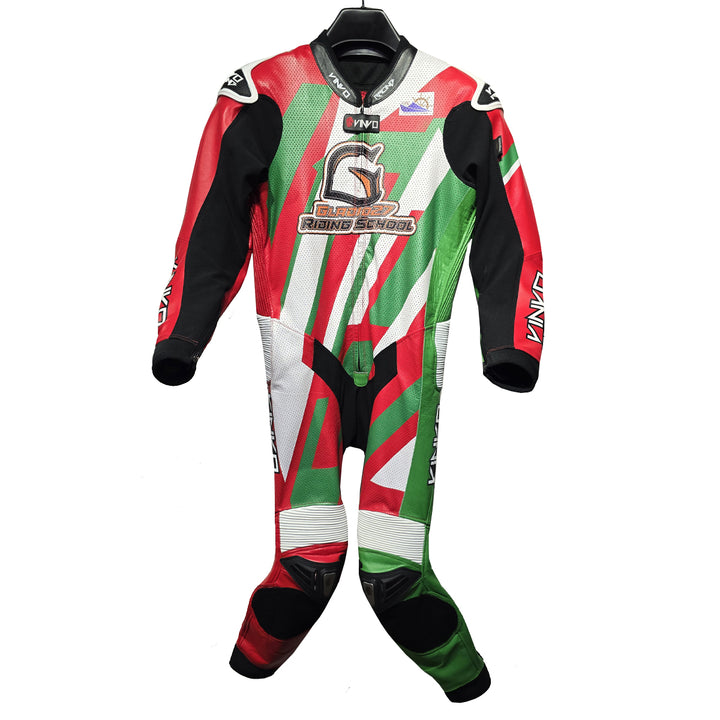 Custom Kangaroo Leather Race Suit