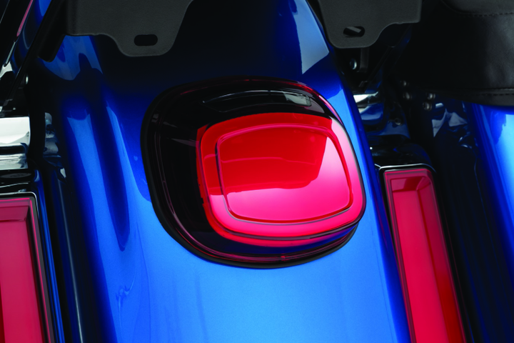 Kuryakyn Tracer LED Tail Light Red Lens With License Light