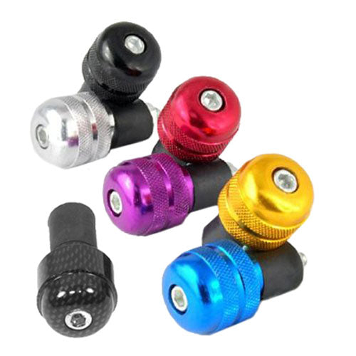 EMGO Anti-Vibration Bar Ends — Carbon Look (Pair)
