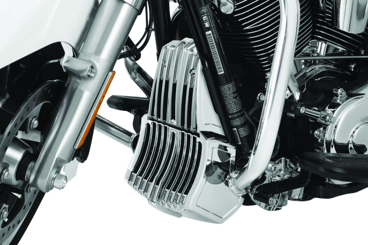 Kuryakyn Oil Cooler Cover Chrome