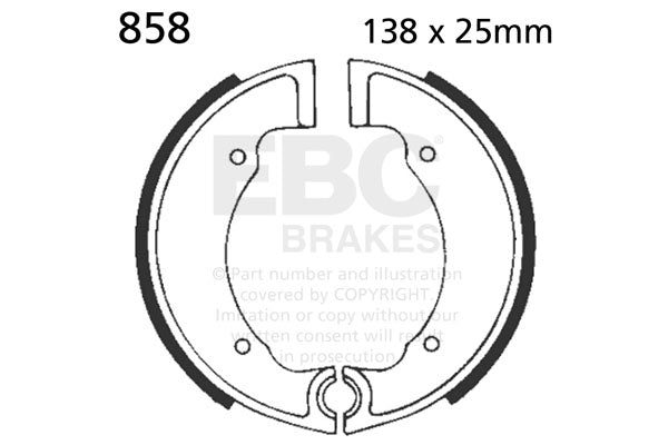 EBC 858 — mfr catalog image