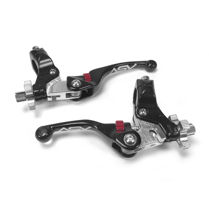 F4 Series Dirt Cable Brake and Clutch Lever Pair Pack w/ Perch 