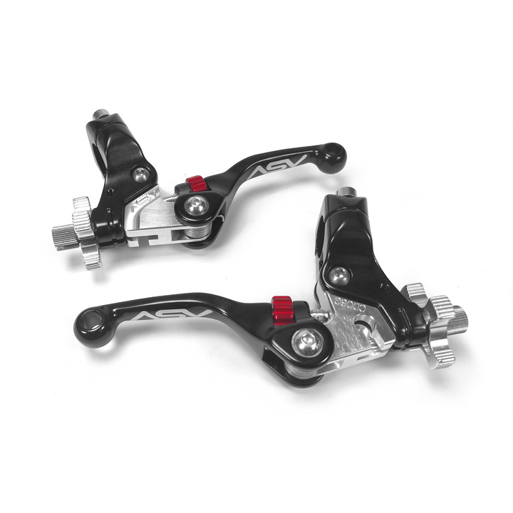 F4 Series Dirt Cable Brake and Clutch Lever Pair Pack w/ Perch 