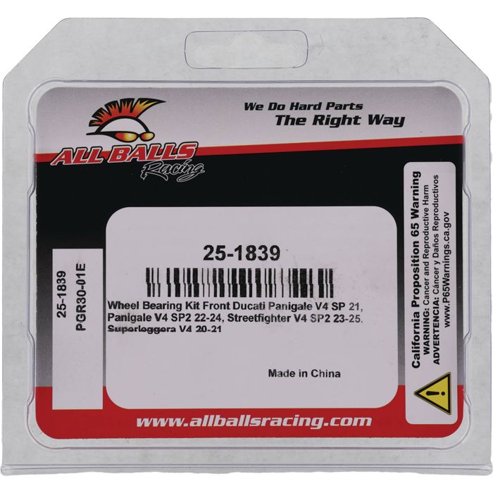 All Balls Wheel Bearing Kit (25-1839)