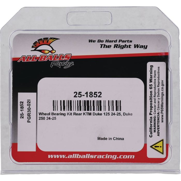 All Balls Wheel Bearing Kit (25-1852)