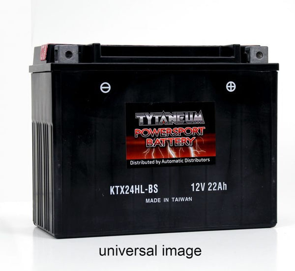 Tytaneum KTX24HL-BS Maintenance-Free AGM Battery