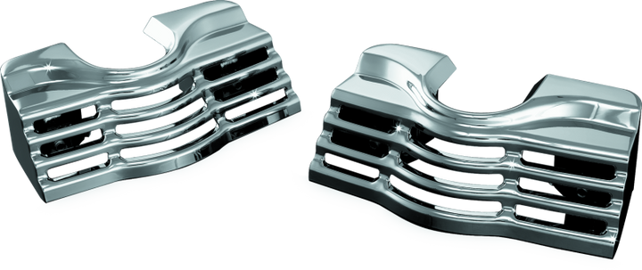 Kuryakyn Slotted Head Bolt Covers Chrome