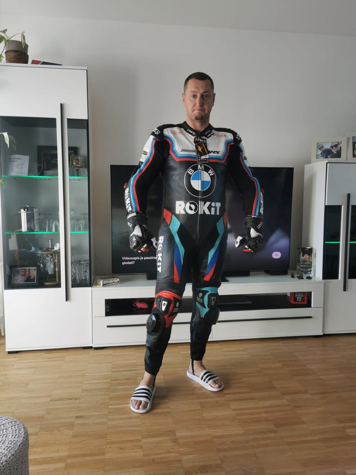 Custom Kangaroo Leather Race Suit