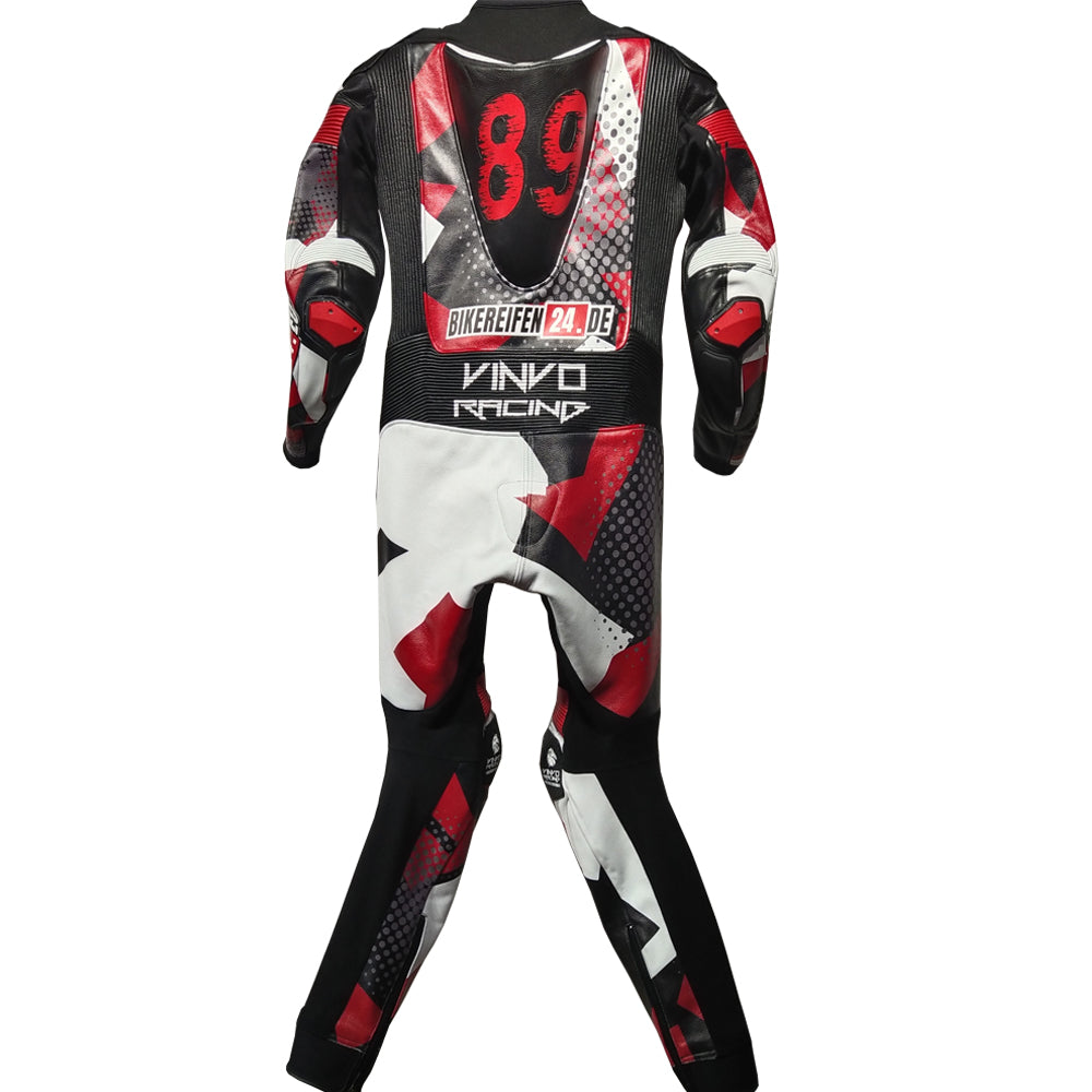 Custom Cowhide Leather Race Suit