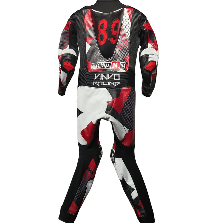 Custom Cowhide Leather Race Suit