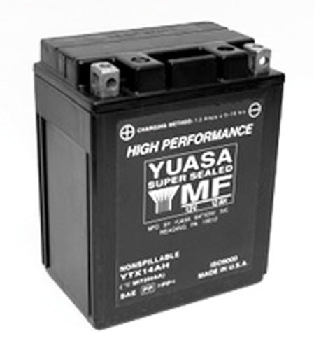 Yuasa YTX14AH-BS High-Performance AGM Battery