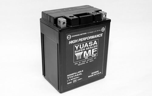 Yuasa YTX14AHL-BS High-Performance AGM Battery