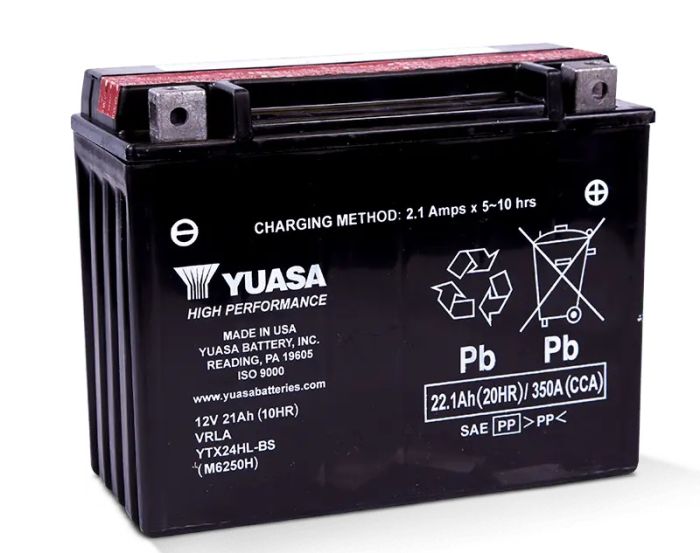 Yuasa YTX20HL-BS — High-Performance MF AGM Battery