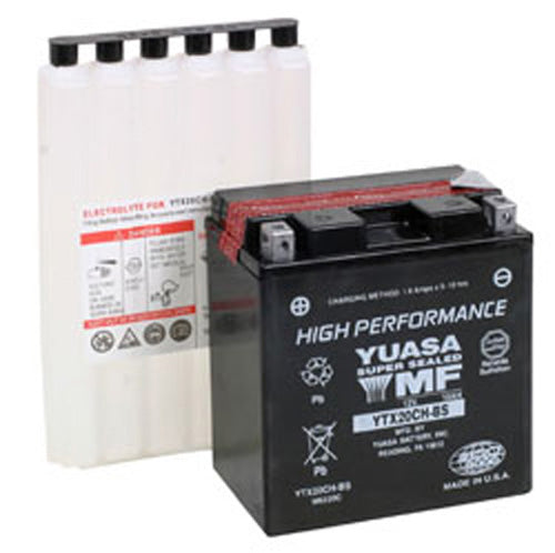 Yuasa YTX20CH-BS High-Performance AGM Battery