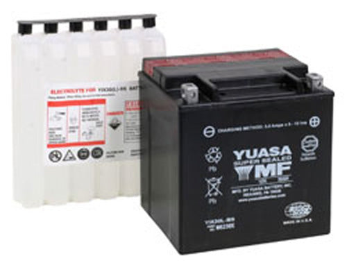 Yuasa YIX30L-BS High-Performance AGM Battery
