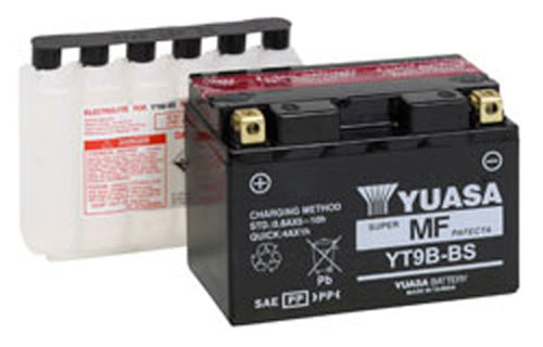 Yuasa YT9B-BS Maintenance-Free AGM Battery
