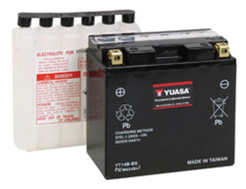 Yuasa YT14B-BS Maintenance-Free AGM Battery