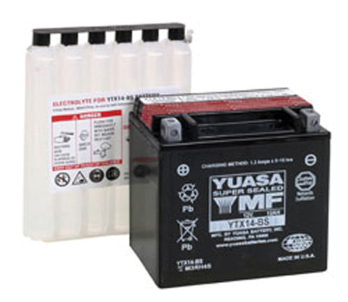 Yuasa YTX16-BS Maintenance-Free AGM Battery