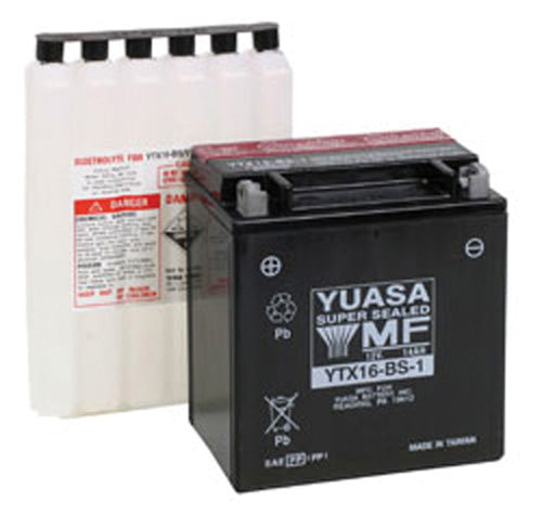 Yuasa YTX16-BS-1 Maintenance-Free AGM Battery