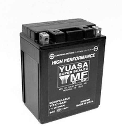 Yuasa YTX14AH High-Performance AGM Battery