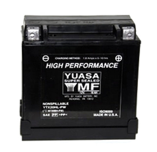 Yuasa YTX20HL-PW High-Performance AGM Battery
