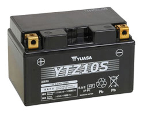 Yuasa YTZ10S Factory Activated AGM Battery