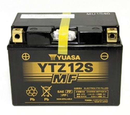 Yuasa YTZ12S Factory Activated AGM Battery