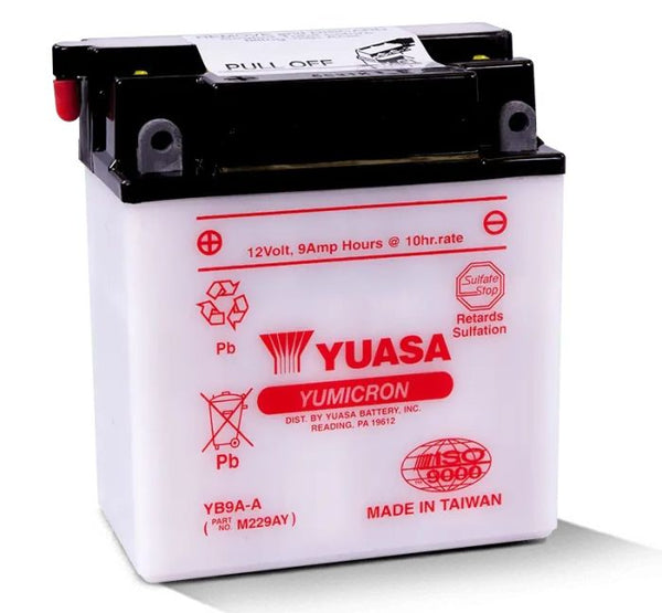 Yuasa YB9A-A Conventional Battery