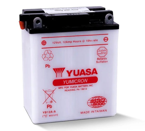 Yuasa YB12A-A Conventional Battery