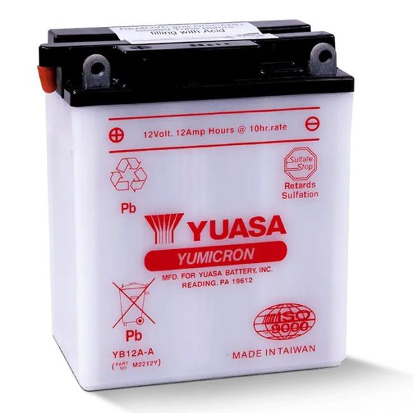 Yuasa YB12A-A Conventional Battery