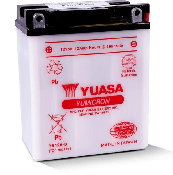 Yuasa YB12A-B Conventional Battery