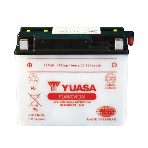 Yuasa YB12B-B2 Conventional Battery