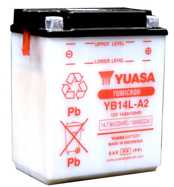 Yuasa YB14L-A2 Conventional Battery