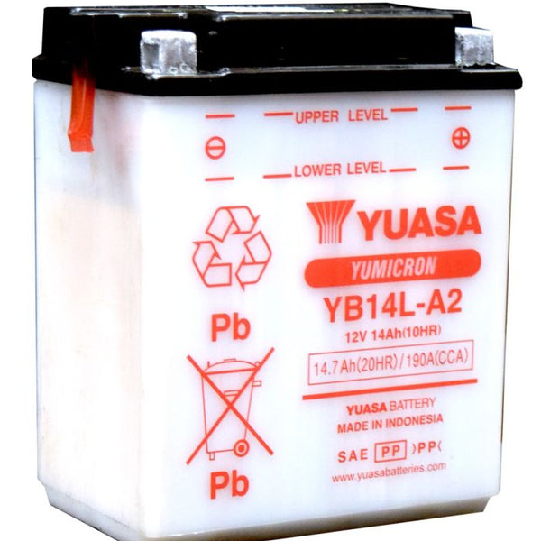 Yuasa YB14L-A2 Conventional Battery