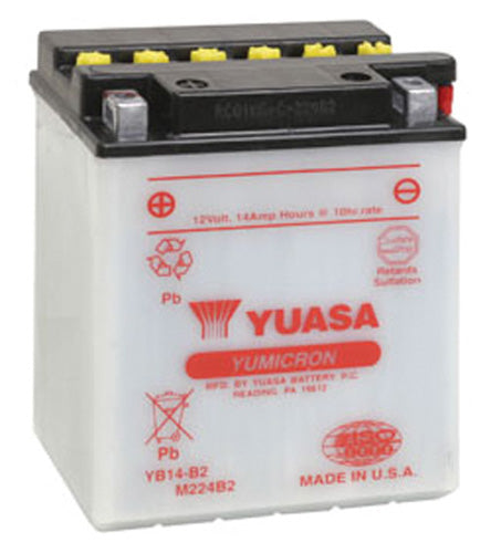 Yuasa YB14-B2 Conventional Battery