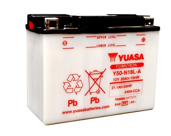 Yuasa Y50-N18L-A Conventional Battery