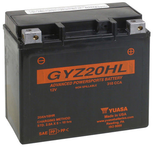 Yuasa GYZ20HL High-Performance AGM Battery