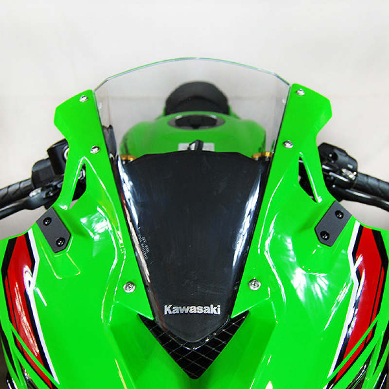 New Rage Cycles 23+ Kawasaki ZX-4R Mirror Block Off Plates — ZX4-MBO