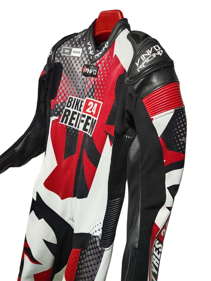 Custom Cowhide Leather Race Suit