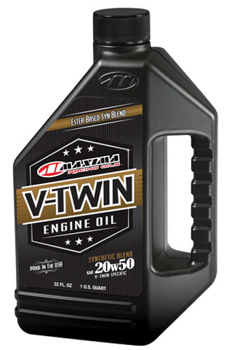 Maxima V-Twin Synthetic Blend 20W-50 (32oz)
