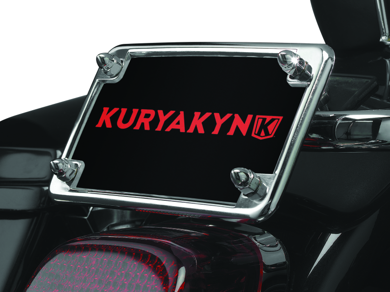 Kuryakyn License Frame &amp; Backing Plate Sets