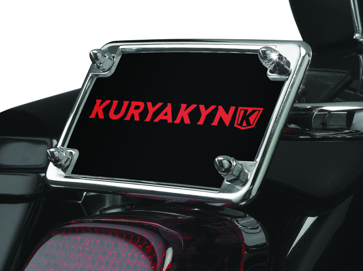 Kuryakyn License Frame &amp; Backing Plate Sets