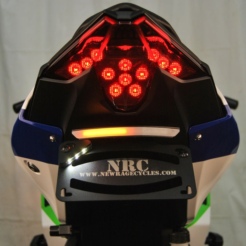 New Rage Cycles  24+ Kawasaki 500 Ninja Base Fender Eliminator KIt — N500-FE-S