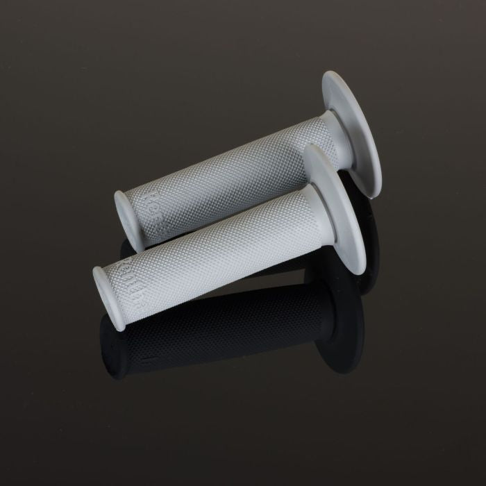 Renthal Grips — Soft Full Diamond (Light Grey)