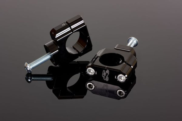 Renthal 28.6mm Clamps 5mm Offset M12 x 77mm Bolts