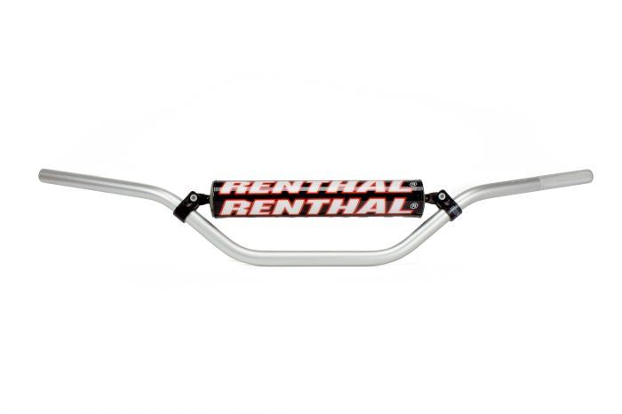 Renthal Fatbar 7/8" RC Bend (613) Padded Handlebar — 7/8" (28mm) Aluminum, Silver