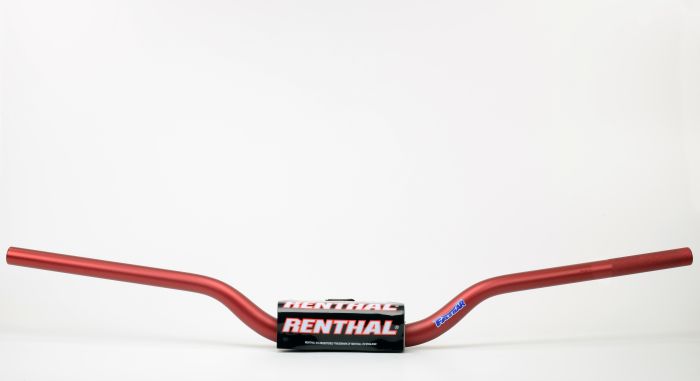 Renthal Trials Fatbar 100 (673) Handlebar — 7/8" (28mm) Aluminum, Red